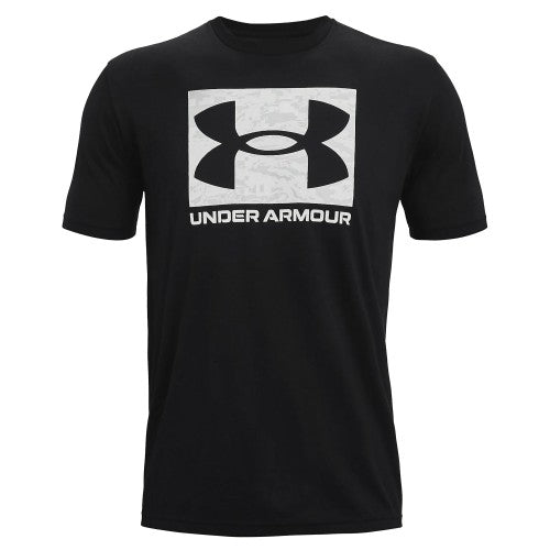 Front - Under Armour Mens Camo Box T-Shirt