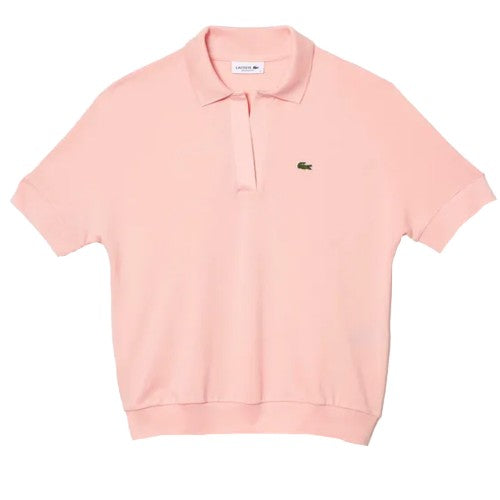 Front - Lacoste Womens/Ladies Fluid Pique Relaxed Fit Polo Shirt