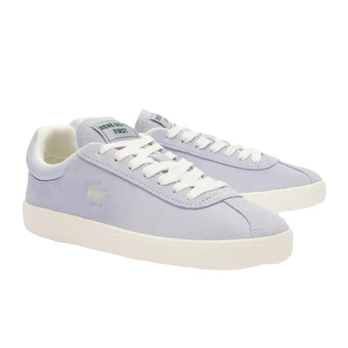 Front - Lacoste Womens/Ladies Baseshot Suede Trainers