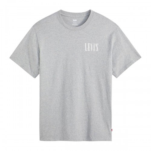 Front - Levis Mens Distressed Relaxed Fit T-Shirt