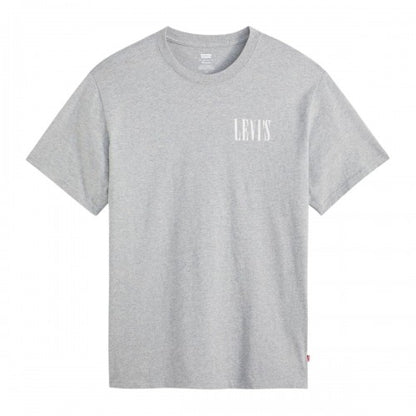 Front - Levis Mens Distressed Relaxed Fit T-Shirt