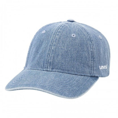 Front - Levis Essential Leather Patch Baseball Cap