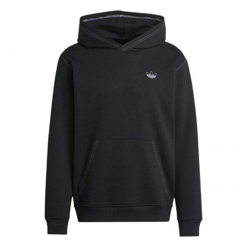 Front - Adidas Mens Originals Script Hoodie