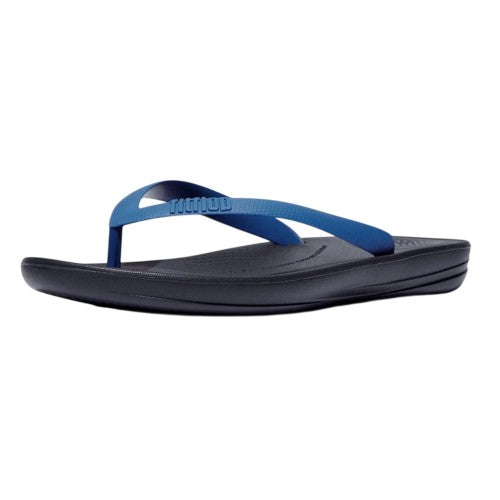 Front - Fit Flop Mens Ergonomic Flip Flops