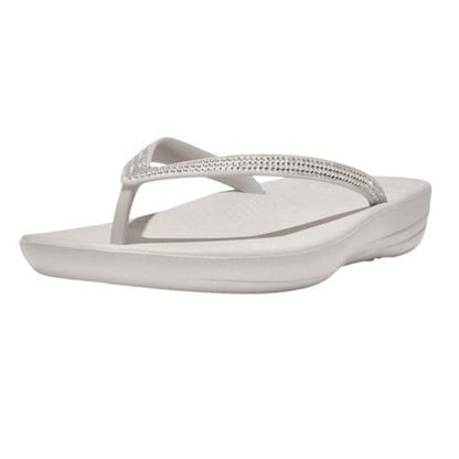 Front - Fit Flop Womens/Ladies Sparkle iQushion Flip Flops