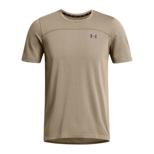 Front - Under Armour Mens Wordmarks UA Rush Seamless T-Shirt
