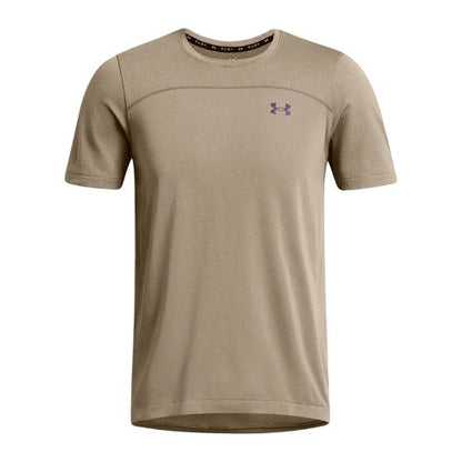 Front - Under Armour Mens Wordmarks UA Rush Seamless T-Shirt