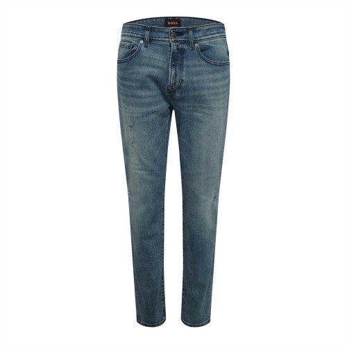 Front - Boss Mens Re.Maine Regular Jeans