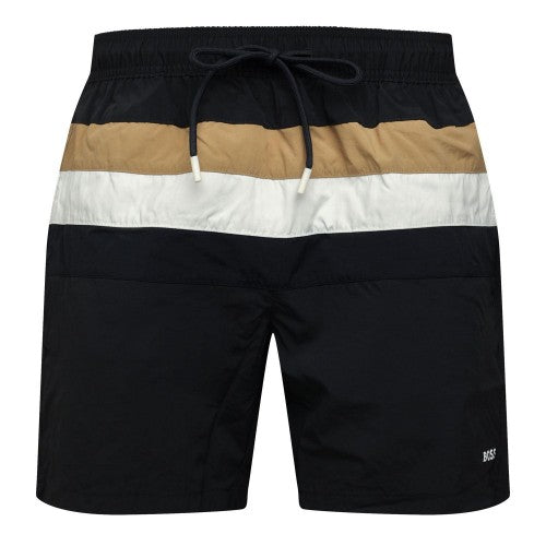 Front - Boss Mens Louis Swim Shorts