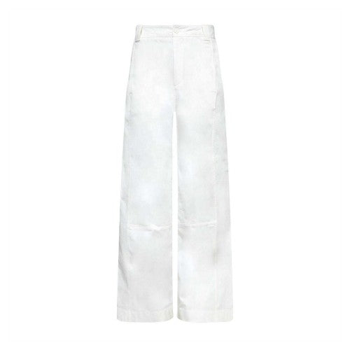 Front - Lacoste Womens/Ladies Gabardine Trousers