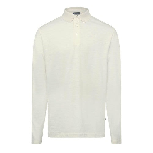 Front - Hugo Boss Mens H-Pado 110 Long-Sleeved Polo Shirt
