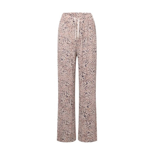 Front - Boss Womens/Ladies Leopard Print Jogging Bottoms