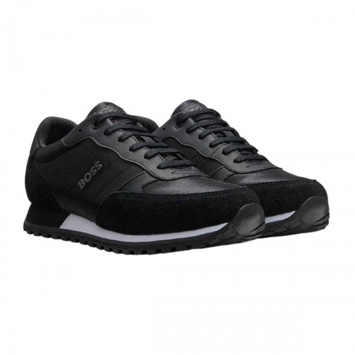 Front - Boss Mens Parkour-L Inspired Running Trainers