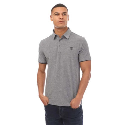 Front - Timberland Unisex Adult Baboosic Brook Oxford Polo Shirt