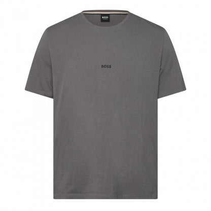 Front - Boss Mens Unique Cotton Stretch Pyjama Top