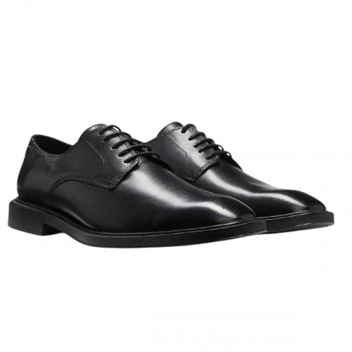 Front - Hugo Mens Gryff Leather Derby Shoes