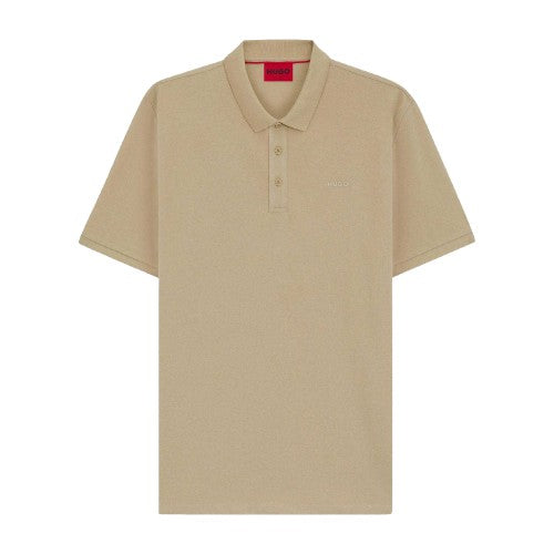 Front - Hugo Mens Donos222 Logo Polo Shirt