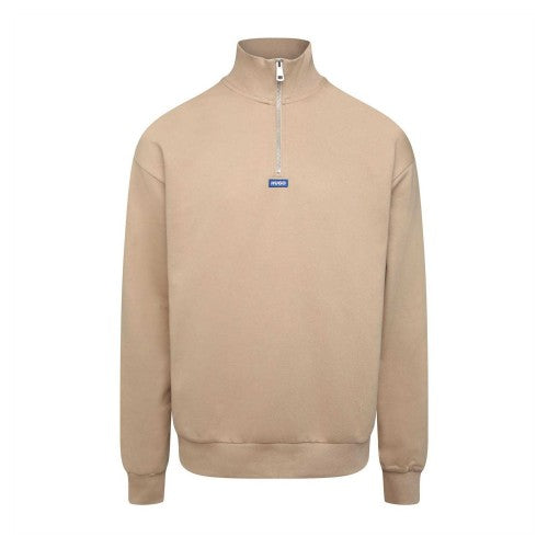 Front - Hugo Mens Neeler Quarter Zip Sweatshirt