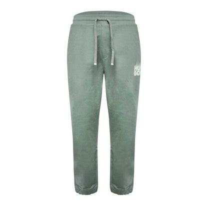 Front - Hugo Mens Dilbero Smoke Logo Jogging Bottoms