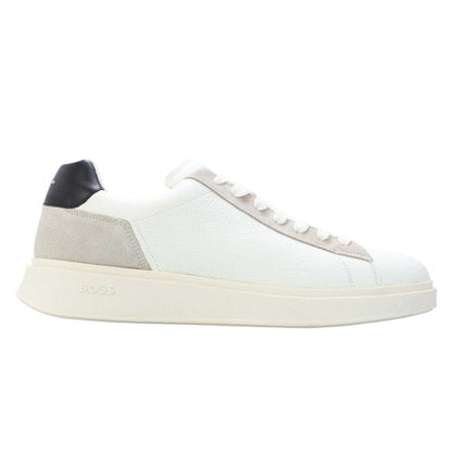 Front - Boss Mens Bulton Leather Running Trainers