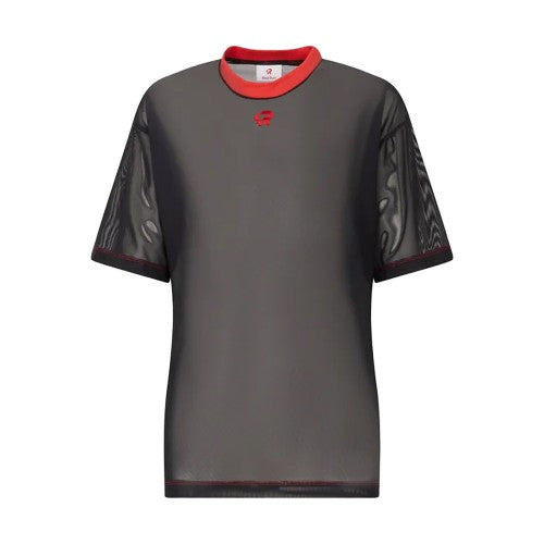 Front - Red Run Womens/Ladies Inky Mesh Oversized T-Shirt