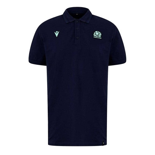 Front - Scotland RU Unisex Adult 2024 Polo Shirt