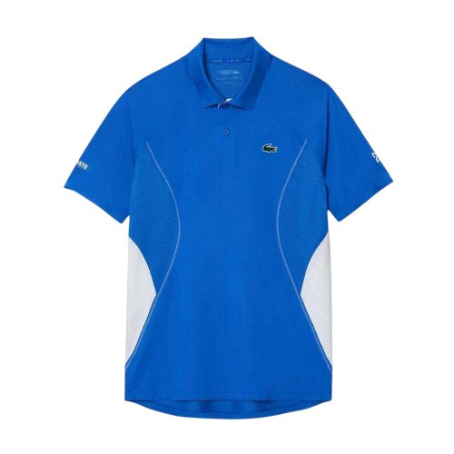 Front - Lacoste Mens Tennis x Novak Djokovic Regular Polo Shirt