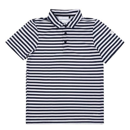Front - Slazenger Childrens/Kids Horizontal Stripe Polo Shirt