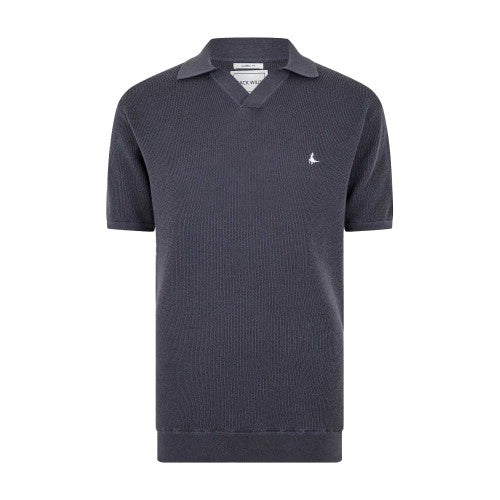 Front - Jack Wills Mens Knitted Polo Shirt
