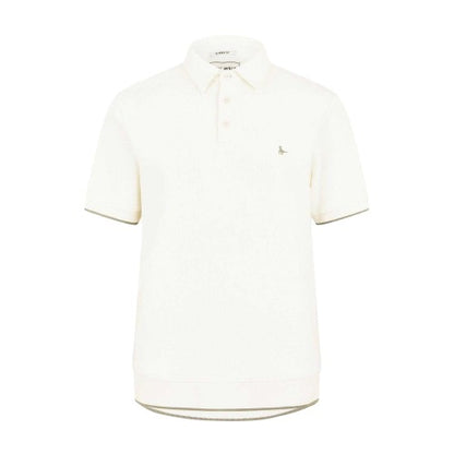 Front - Jack Wills Mens Textured Regular Short-Sleeved Polo Shirt