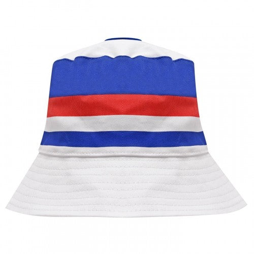 Front - England Unisex Adult Striped Textile Bucket Hat
