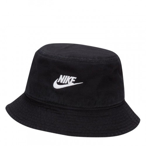 Front - Nike Futura Embroidered Logo Casual Bucket Hat