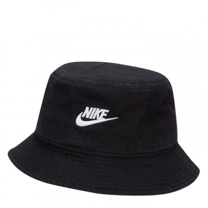 Front - Nike Futura Embroidered Logo Casual Bucket Hat