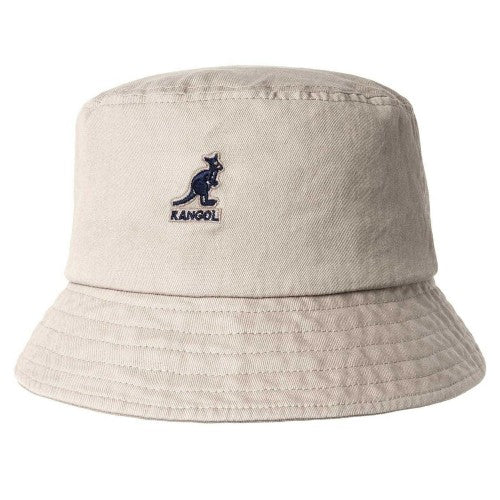 Front - Kangol Unisex Adult Washed Cotton Casual Bucket Hat