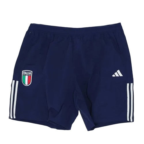 Front - Adidas Mens Italy 2023/24 Pro Training Shorts