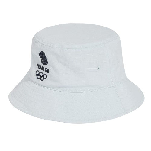 Front - Adidas Unisex Adult Team GB Sport Bucket Hat