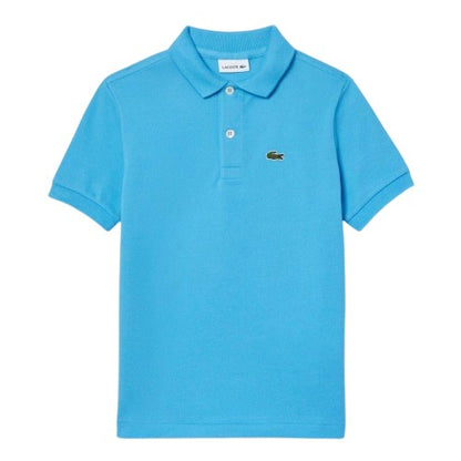 Front - Lacoste Boys Pique Polo Shirt