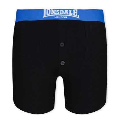 Front - Lonsdale Boys Boxer Shorts (Pack of 2)