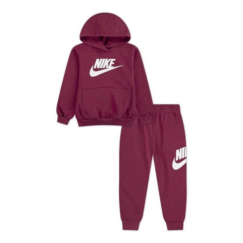 Front - Nike Baby Girls Fleece Tracksuit
