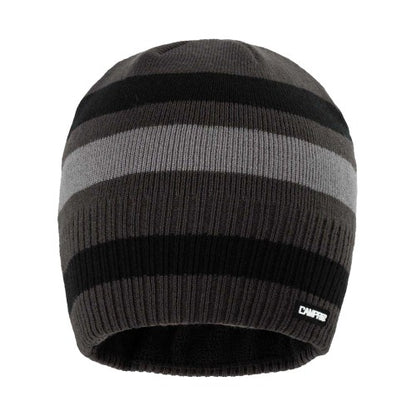 Front - Campri Mens Striped Beanie