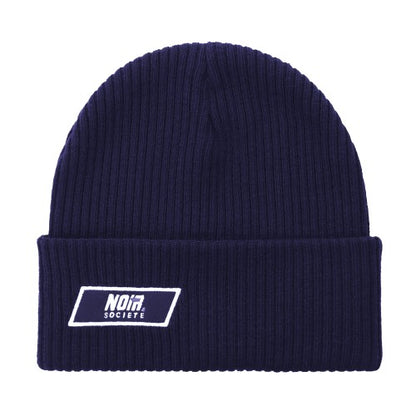 Front - Societe Noir Unisex Adult Ribbed Winter Beanie