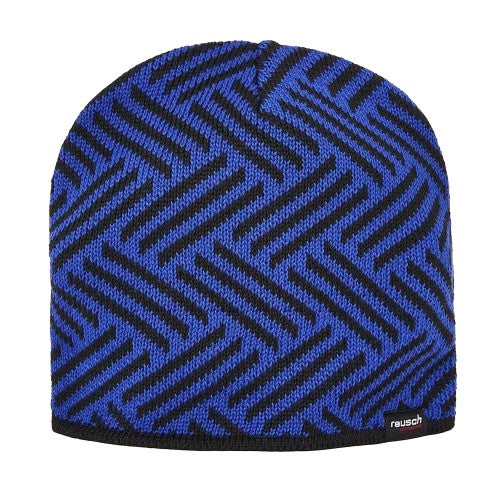 Front - Reusch Unisex Adult Zig Zag Knitted Beanie