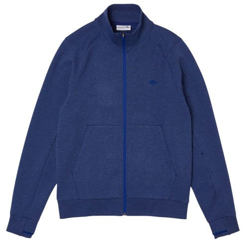 Front - Lacoste Mens High-Neck Full Zip Jacket