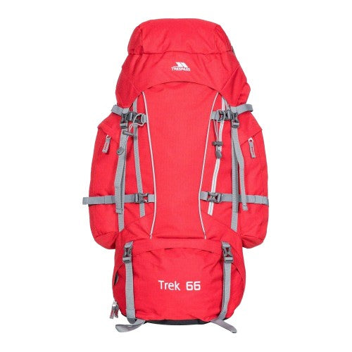Front - Trespass Trek Trekking 66L Rucksack