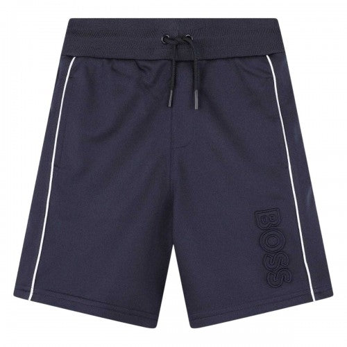 Front - Boss Childrens/Kids Jersey Shorts