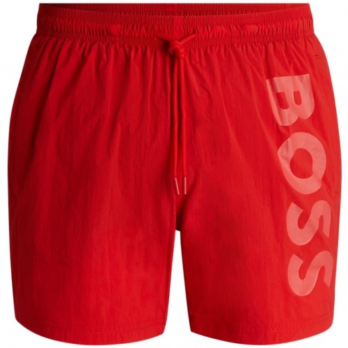 Front - Boss Mens Octopus Swim Shorts