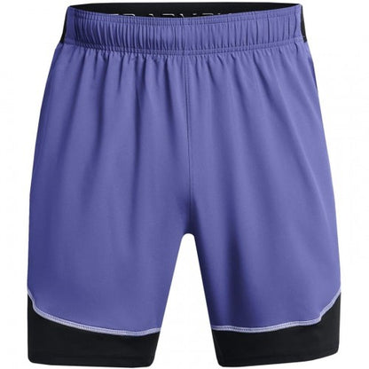 Front - Under Armour Mens Pro 2 in 1 Relaxed Fit Shorts