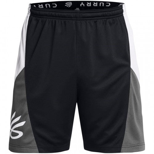 Front - Under Armour Mens Graphic Print Basketball Shorts