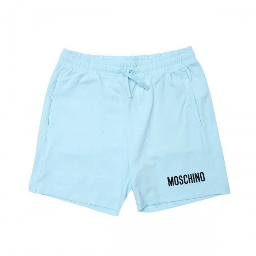 Front - Moschino Boys Print Logo Shorts