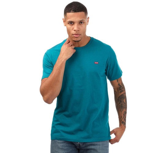 Front - Levis Mens Original Housemark T-Shirt